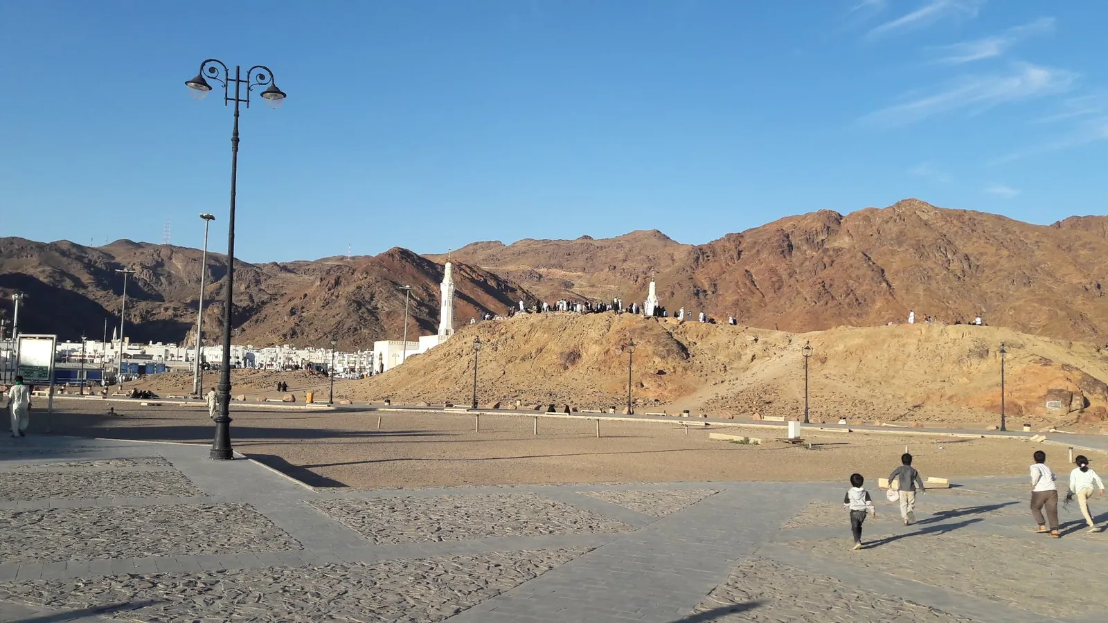 Jabal Uhud, au nord de Médine