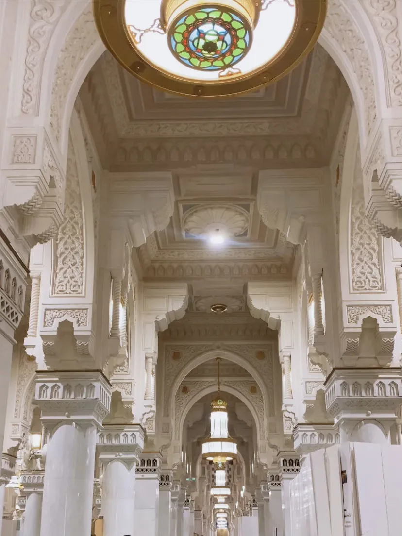 À l'intérieur de Masjid al-Haram