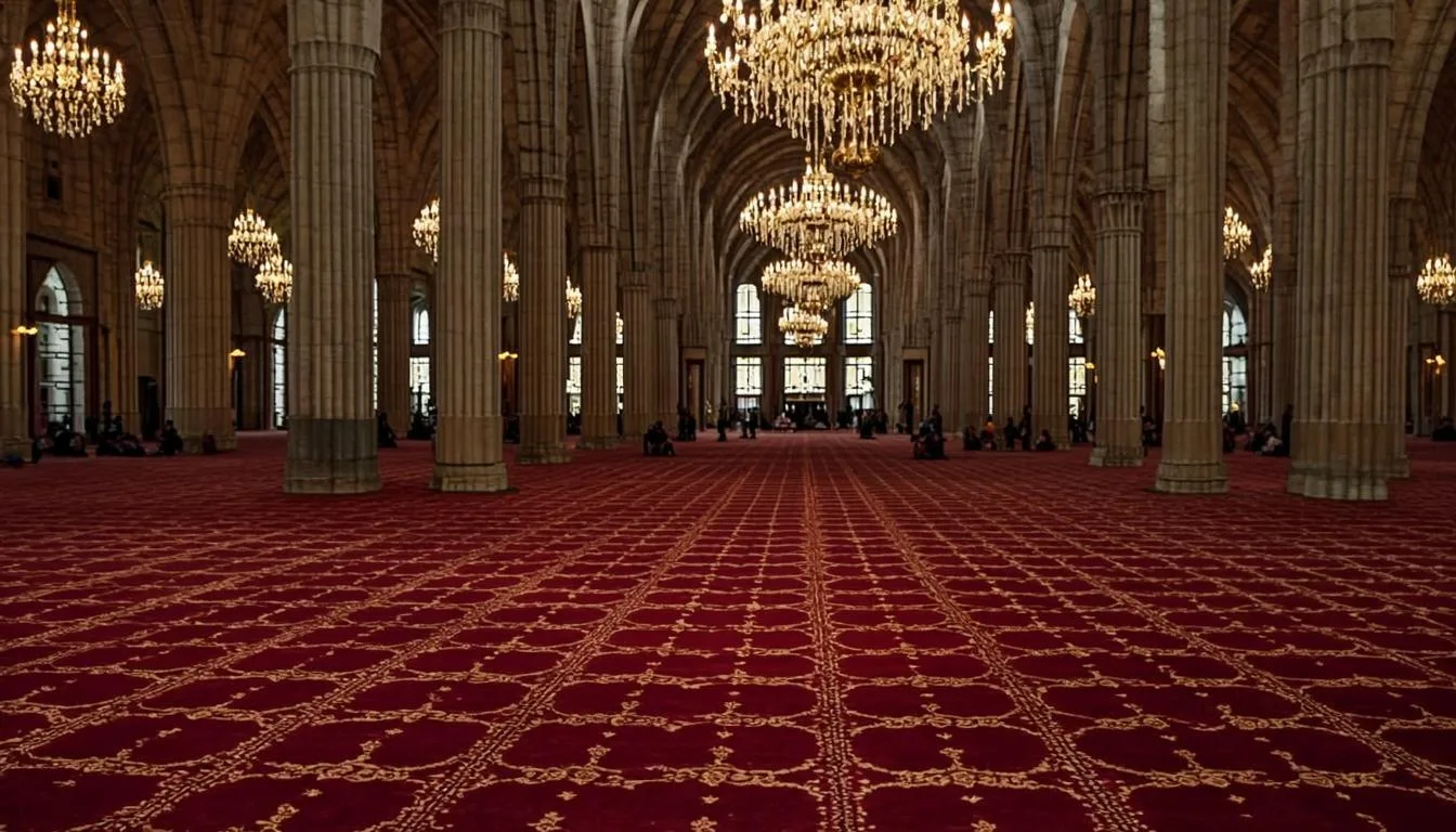 À l'intérieur de Masjid al-Haram