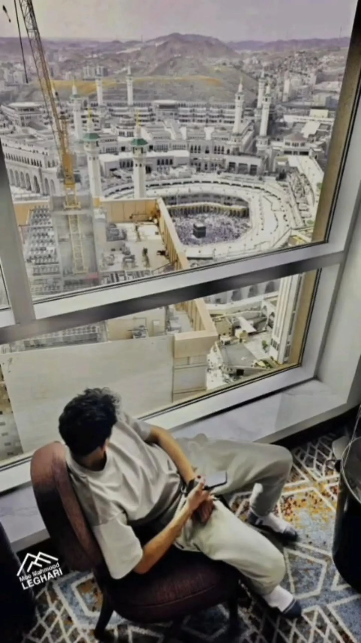 Chambre d’hôtel avec vue sur le Haram à La Mecque