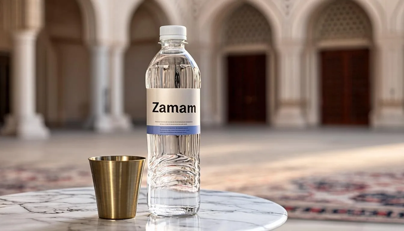 L'eau de Zamzam, servie fraîche