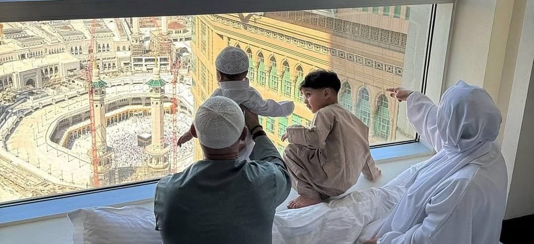 Makkah Clock Royal Tower, A Fairmont Hotel — suite vue Kaaba